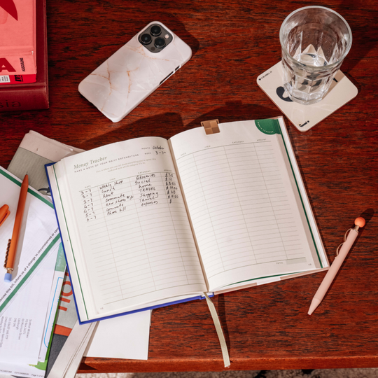 Papier : Guided Finance Planner : Hardcover : A5