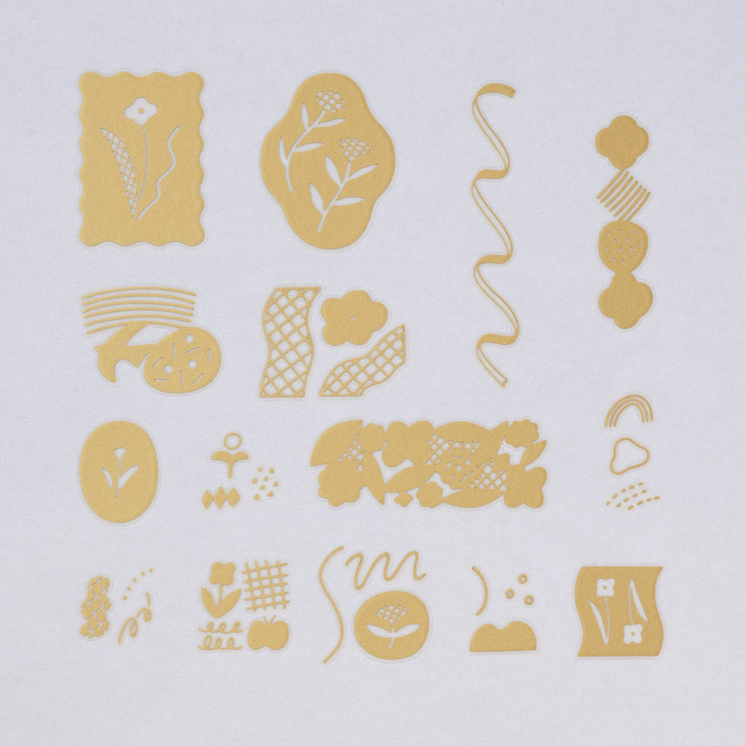 KING JIM : KITTA Portable Washi Decorative Tape : GOLD Foil