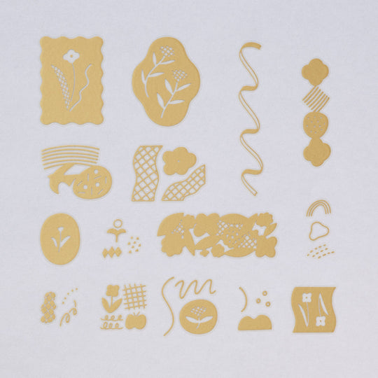 KING JIM : KITTA Portable Washi Decorative Tape : GOLD Foil