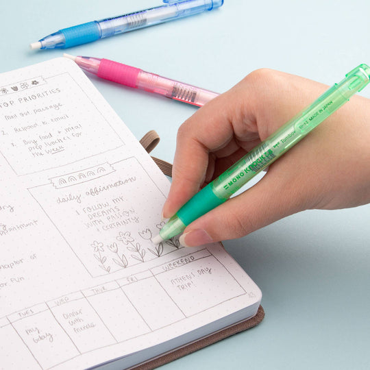 Tombow : MONO Knock Eraser : Green