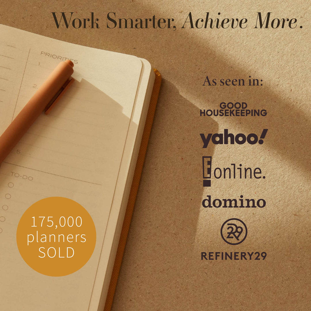Anecdote : The Daily Planner - Hardcover with Library Buckram Cover