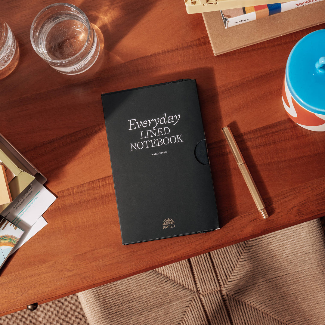 Papier : Hardcover : Lined Notebook