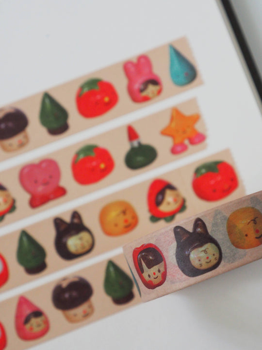Natamori : Clay • washi tape