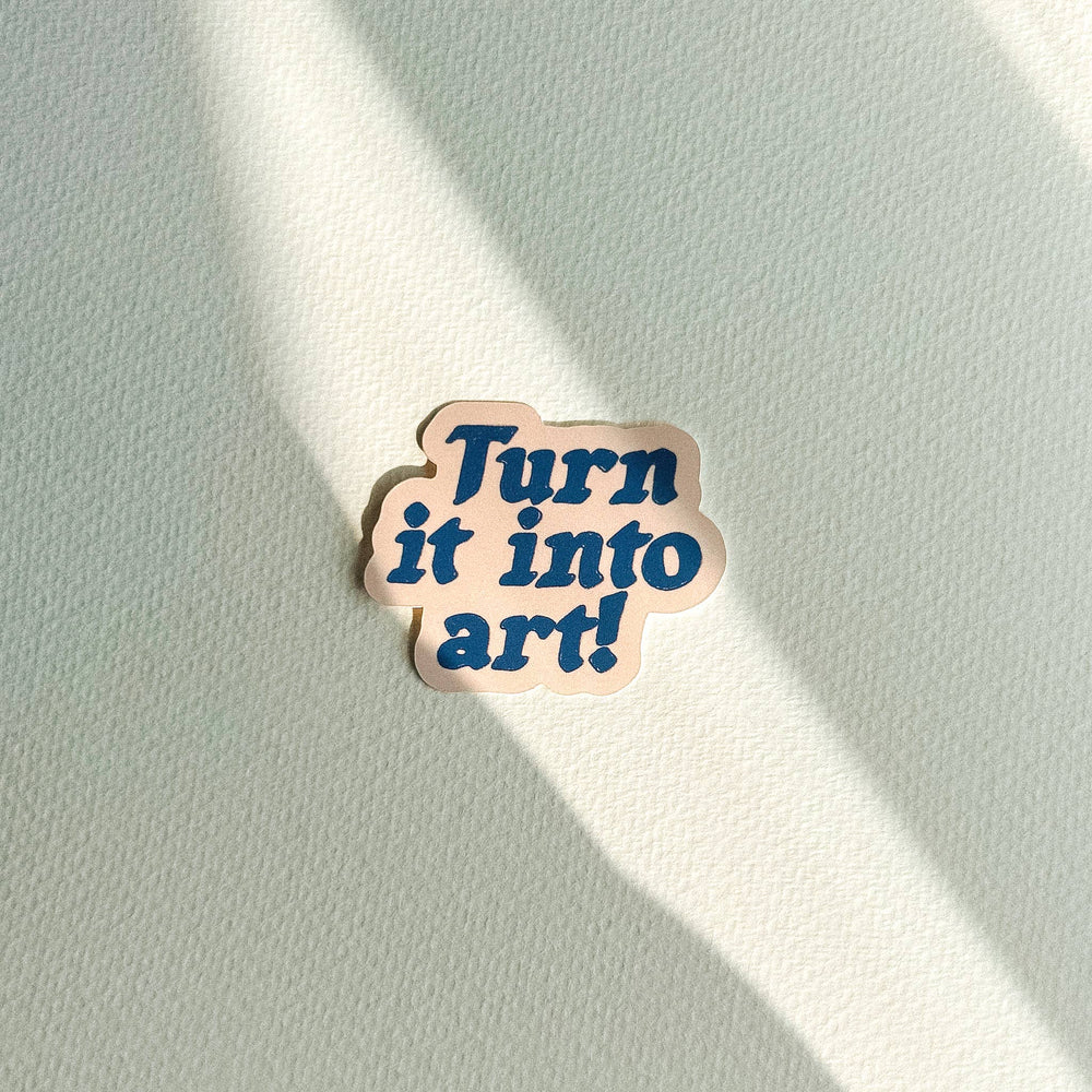 Artbaby : Turn It Into Art! Sticker