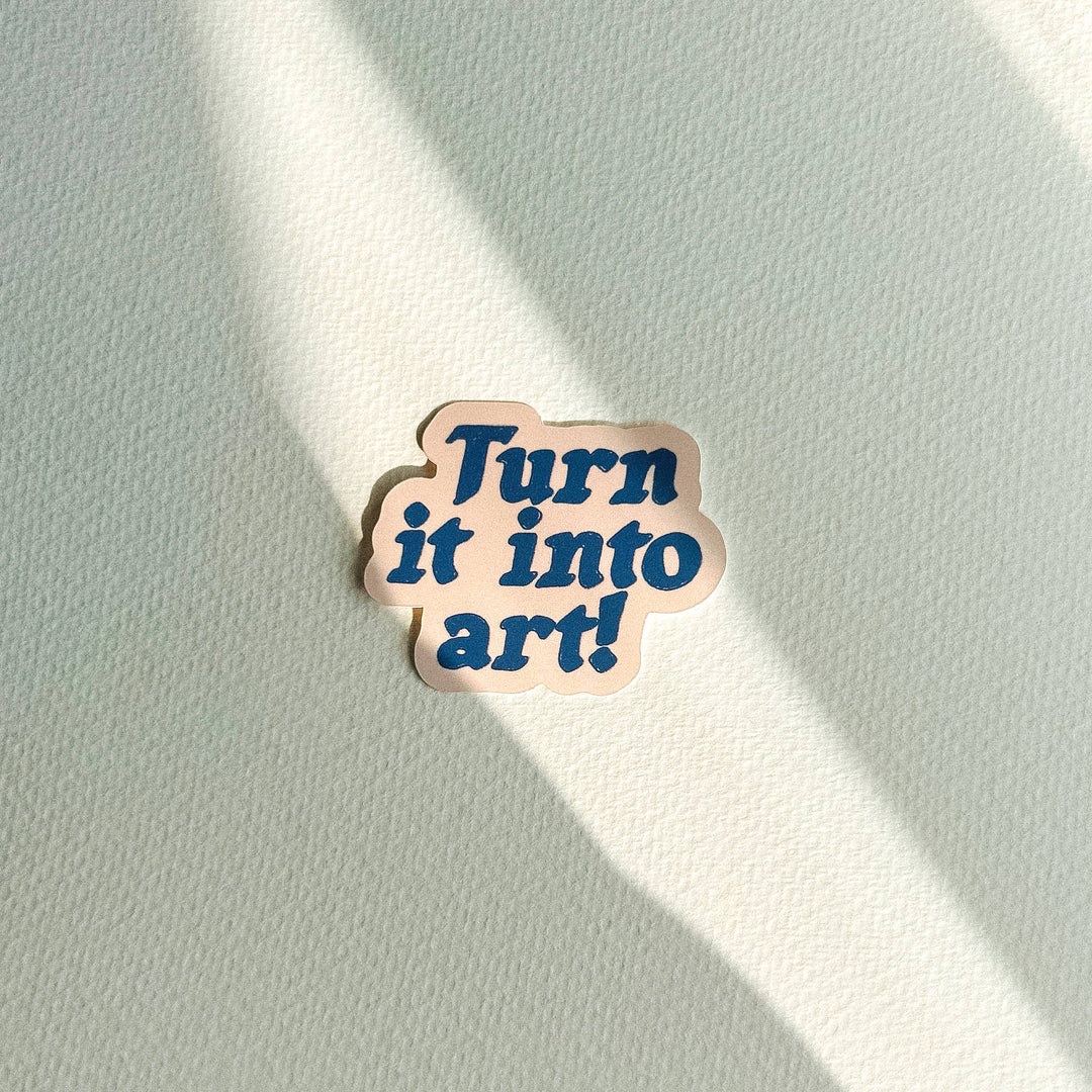 Artbaby : Turn It Into Art! Sticker