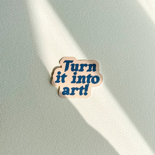Artbaby : Turn It Into Art! Sticker