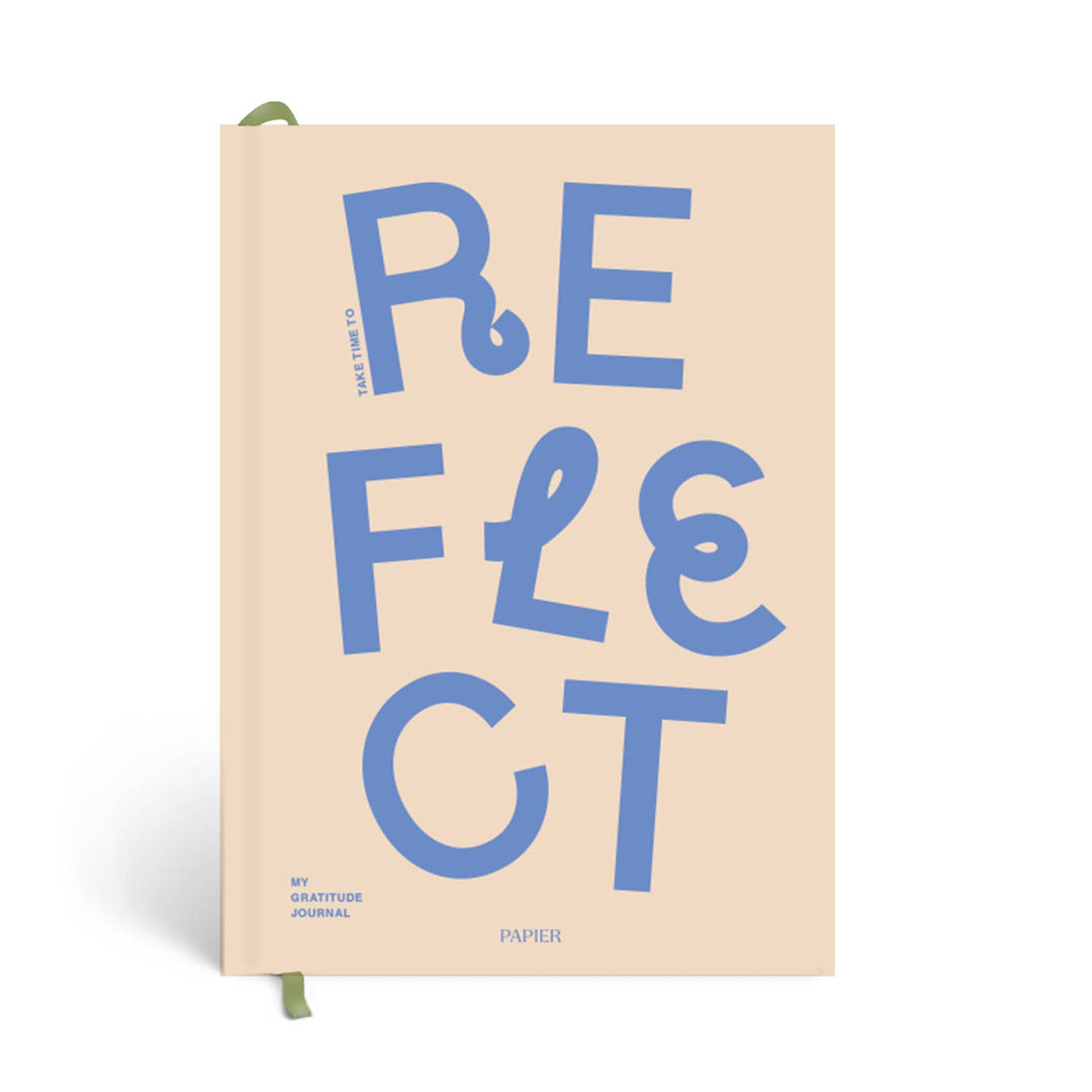 Papier : Guided Gratitude Journal : Hardcover : Reflect : A5