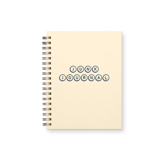 Ruff House : Junk Journal Beads Journal : Dot Grid Notebook
