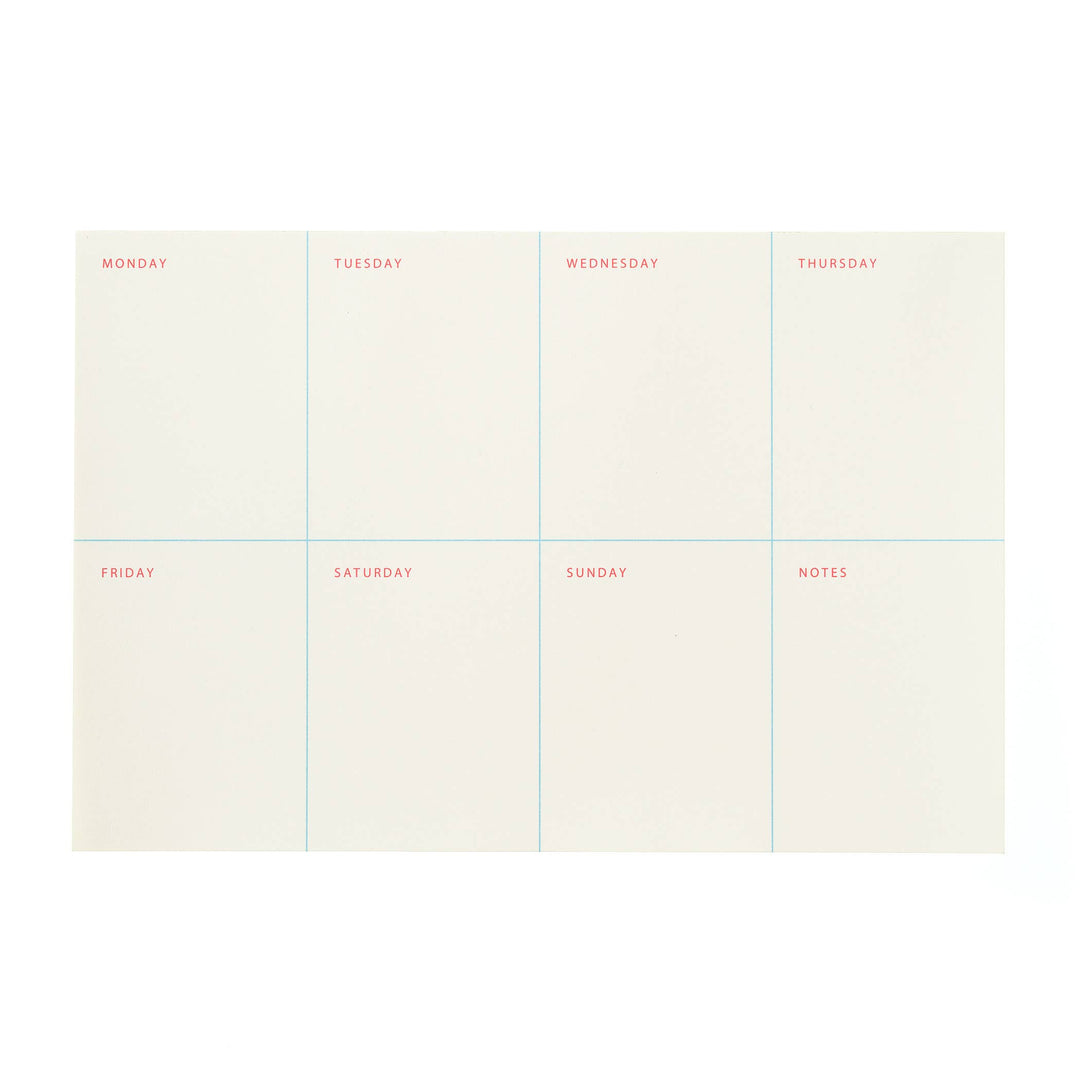 Weekly Notepad