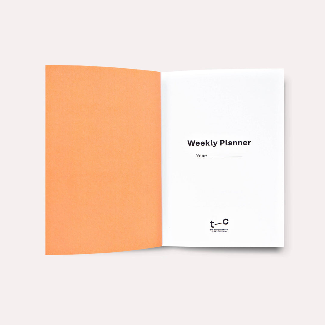 The Completist : Neroli Pocket Undated Weekly Planner