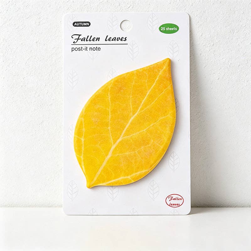 CouldNook : Realistic Botanical Leaf Sticky Notes