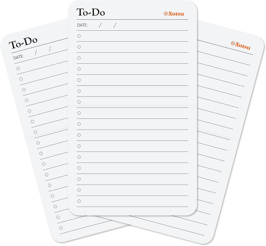 Notsu : To Do List : Grid Index Cards 3x5