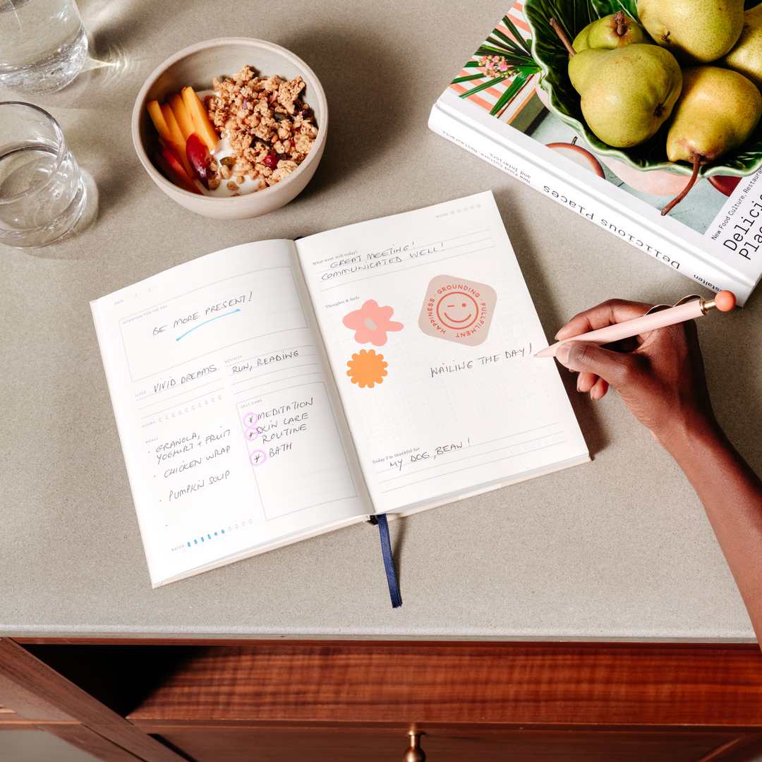 Papier :  Wellness Journal : Hardcover : Slow Down : A5