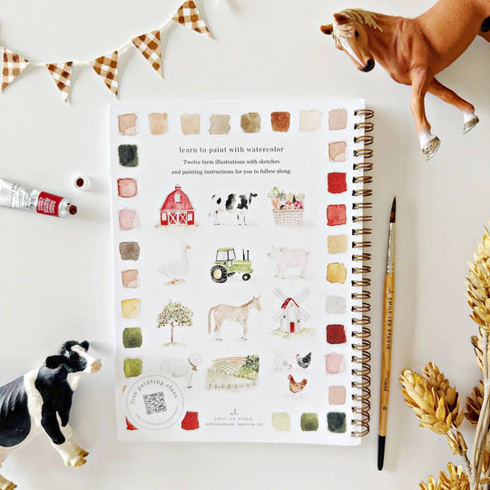 Emily Lex : Farm watercolour workbook