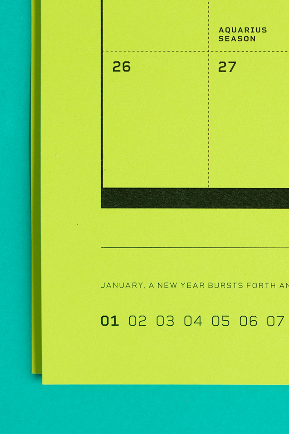 Recess: 2026 Coil Calendar : Strange Year