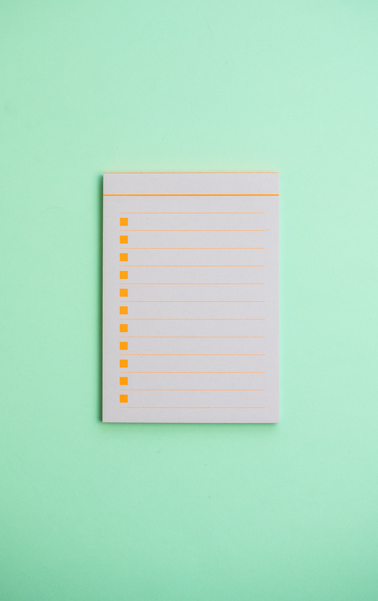 Recess : Neon Notepad