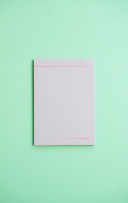 Recess : Neon Notepad