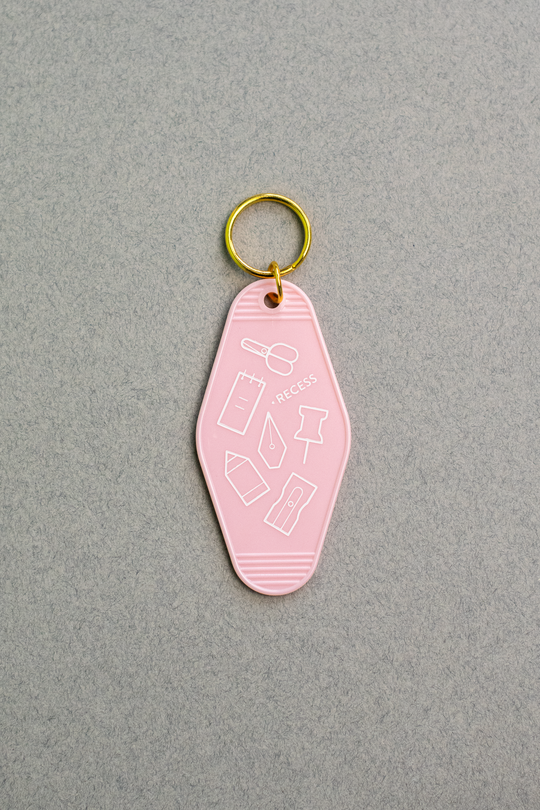 Recess : Stationery Key Tag