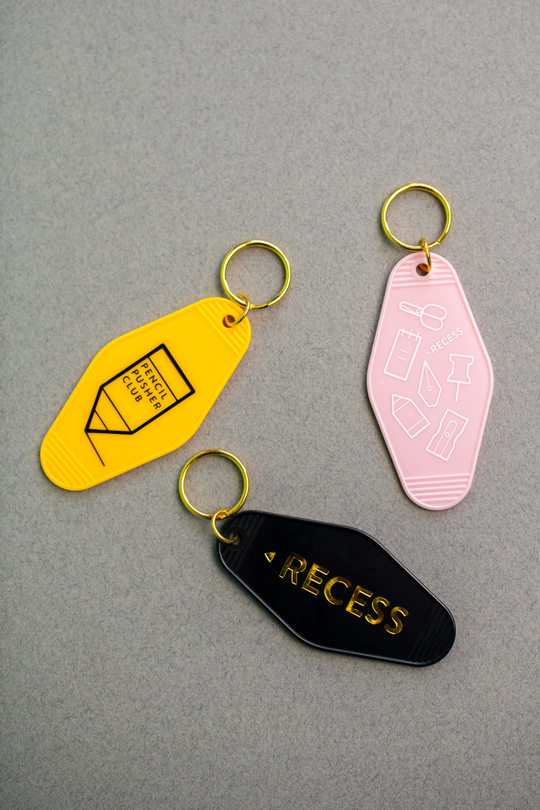 Recess : Stationery Key Tag