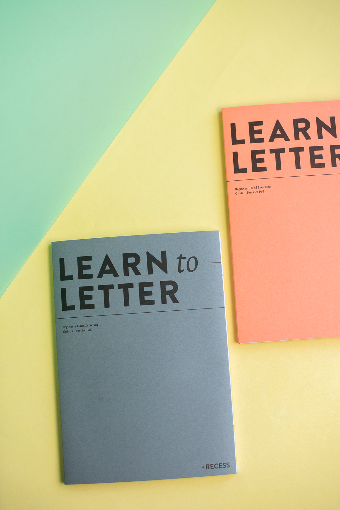 Recess : Learn to Letter : Beginner's Hand Lettering Guide + Practice Pad