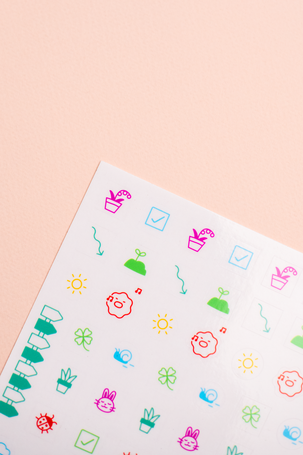 Recess : Sticker Sheet : Spring Icons