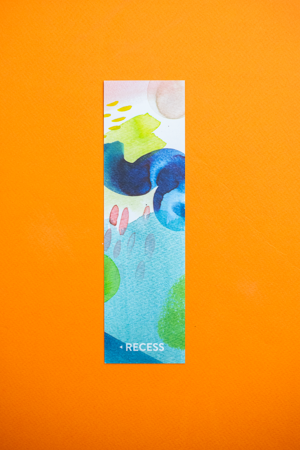 Recess : Bookmark : Watercolour