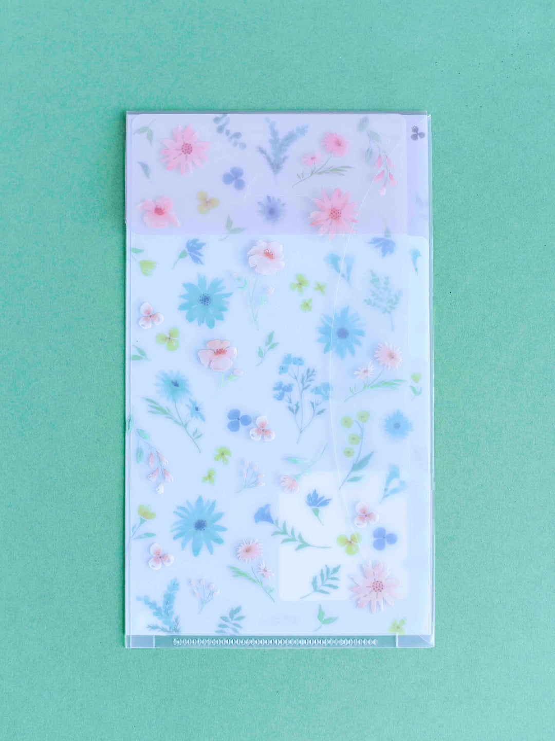 Midori : 3 Pocket Clear Folder : A5 Slim Flap