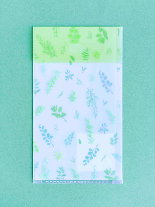 Midori : 3 Pocket Clear Folder : A5 Slim Flap