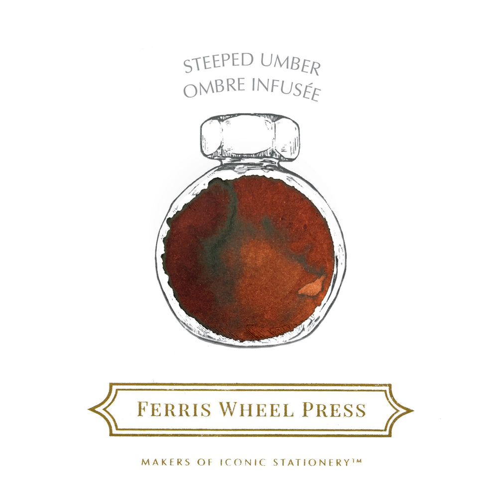 Ferris Wheel Press : 38ml Ink : Steeped Umber