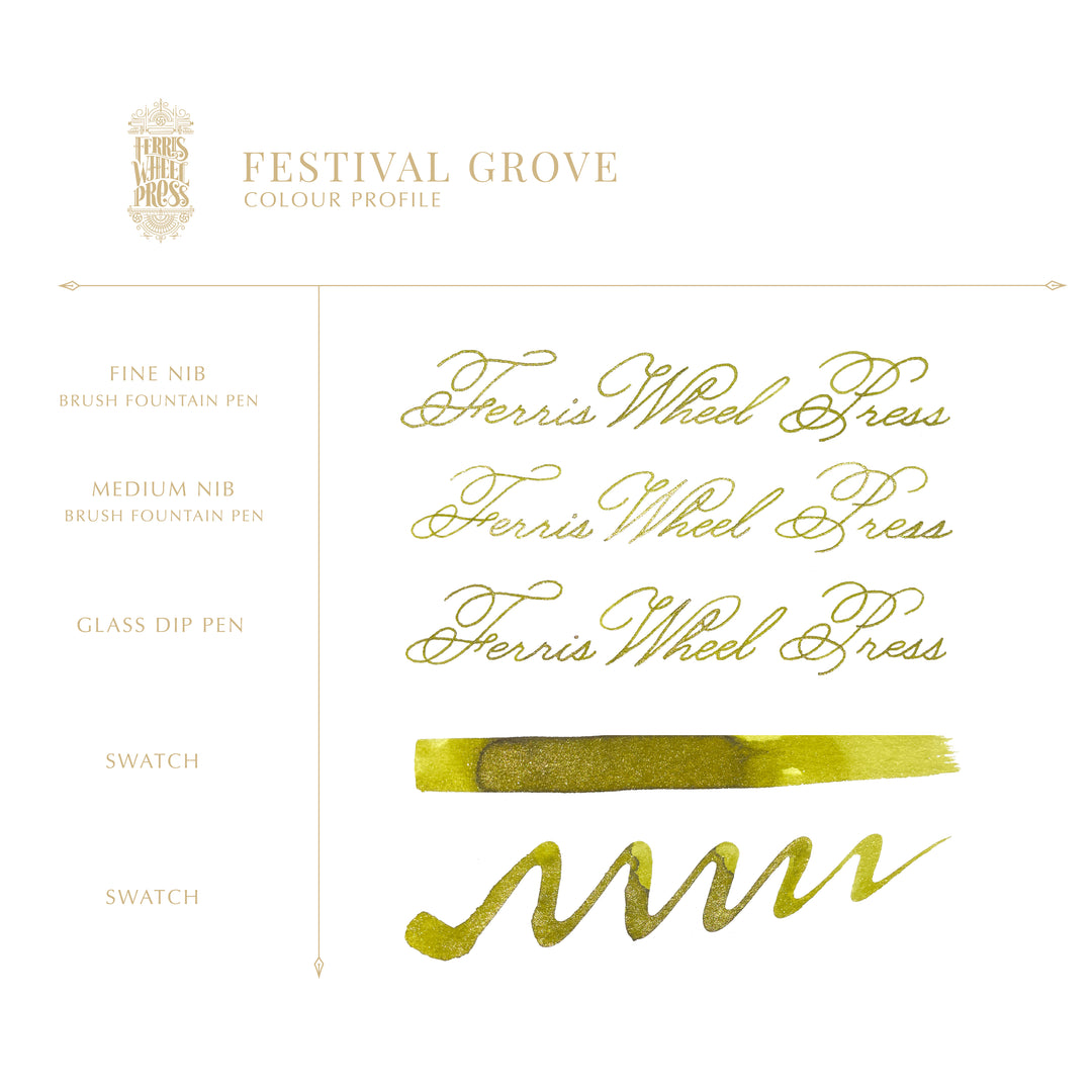 Ferris Wheel Press : 38ml Ink : Festival Grove