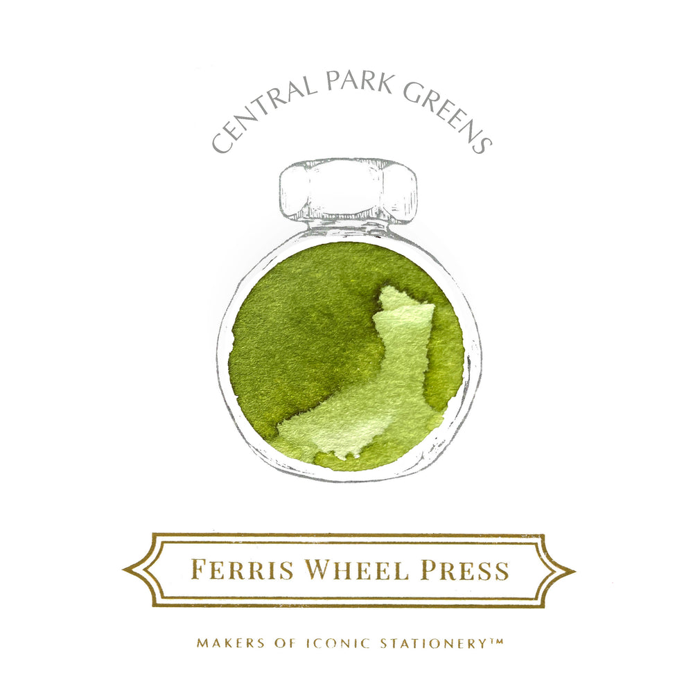 Ferris Wheel Press : 38ml Ink : Central Park Greens