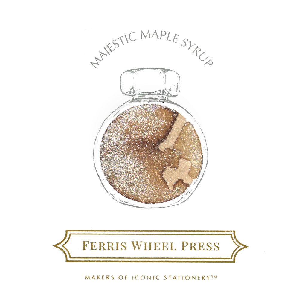 Ferris Wheel Press : 38ml Ink : Majestic Maple Syrup