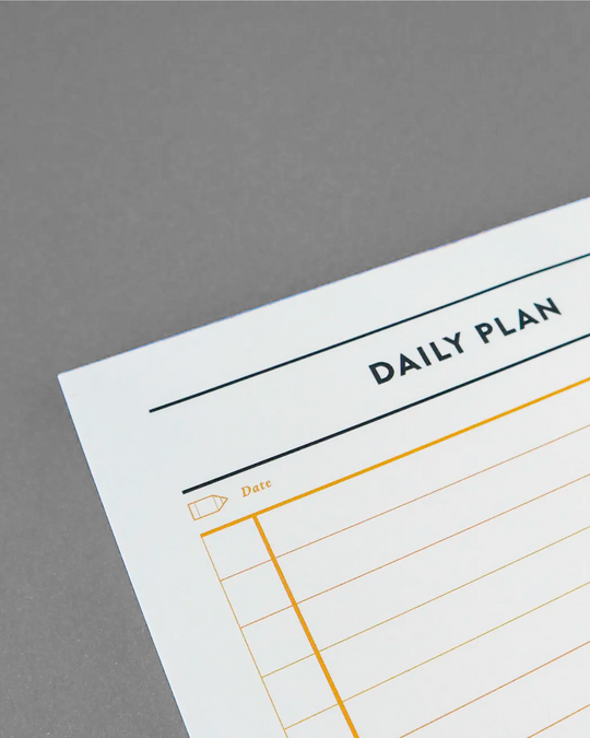 Recess : Daily Plan Pad