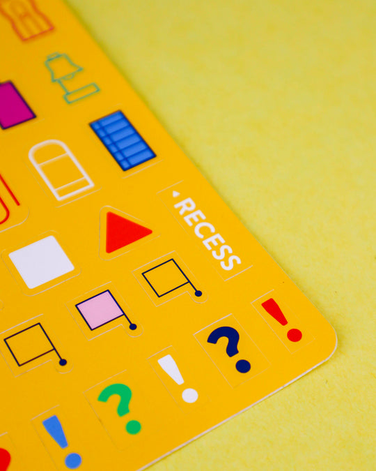 Recess : Sticker Sheet : Stationery Icons