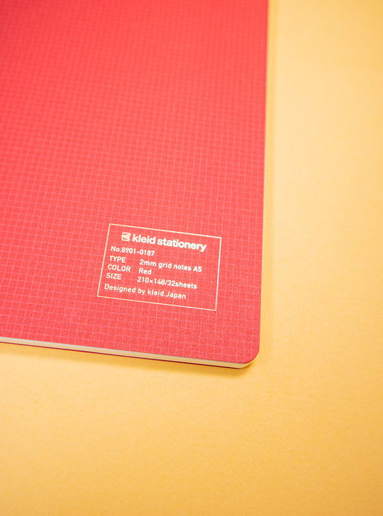Kleid : Notebook : A5 : 2mm Grid