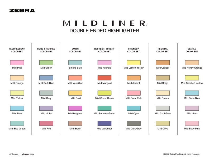 Zebra : Mildliner