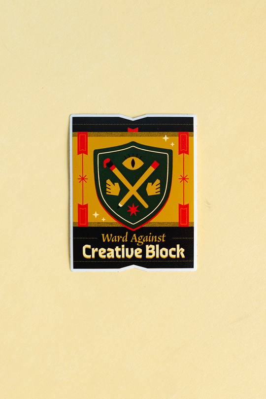 Recess : Sticker : Ward Against Creative Block