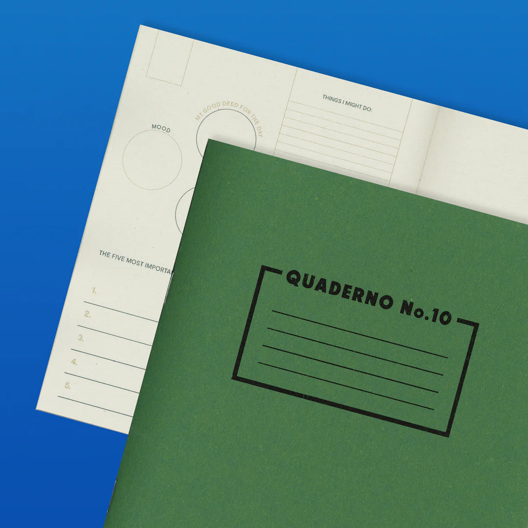 Rissotto Studio : Quaderno No. 10 : Day Journal Notebook