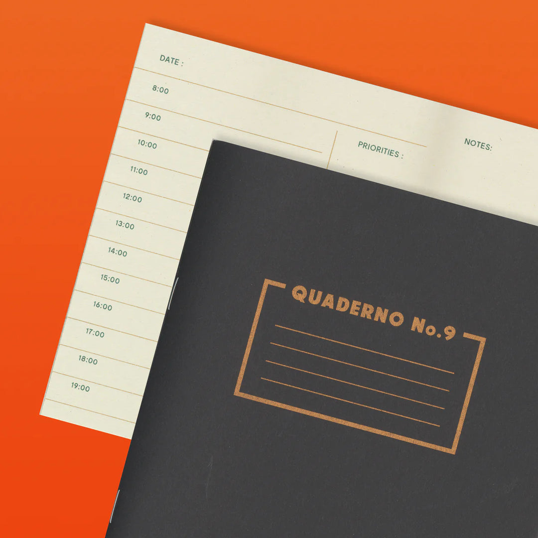 Rissotto Studio : Quaderno No. 9 : Day Planner Notebook
