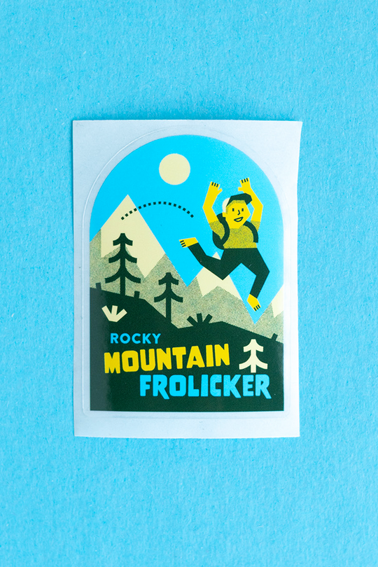 Recess : Sticker : Rocky Mountain Frolicker