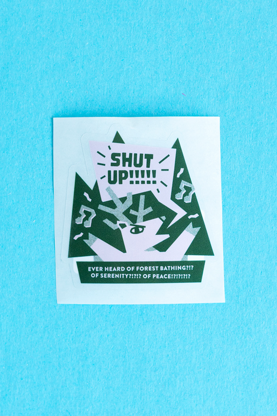 Recess : Sticker : Shut Up