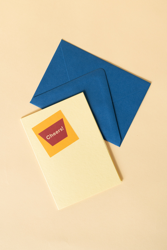 Recess: Cards : Colour Block : Cheers!