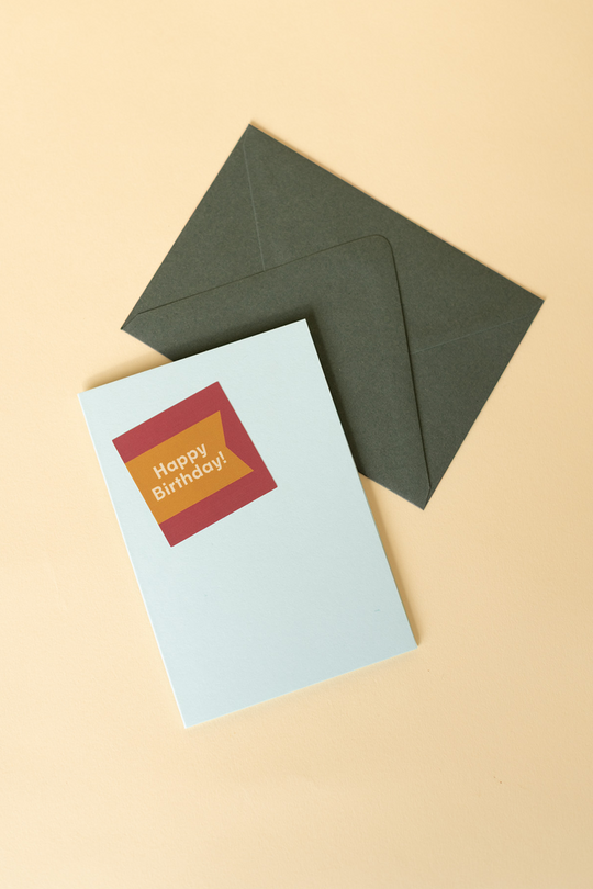 Recess: Cards : Colour Block : Happy Birthday!