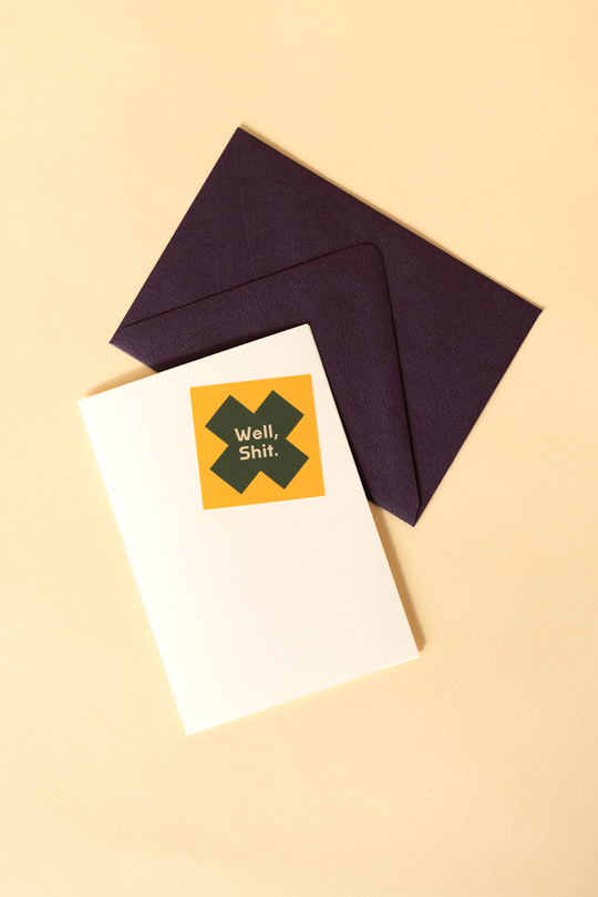 Recess: Cards : Colour Block : Well Shit