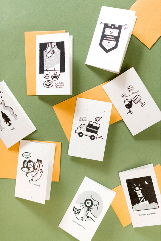 Recess: Cards : Mini Doodle : Thanks! (A Bunch!)