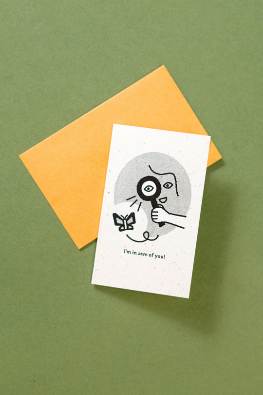 Recess: Cards : Mini Doodle : I'm in Awe of you!