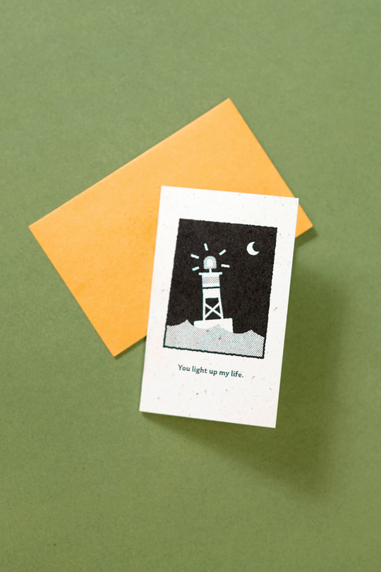 Recess: Cards : Mini Doodle : You Light up my Life!