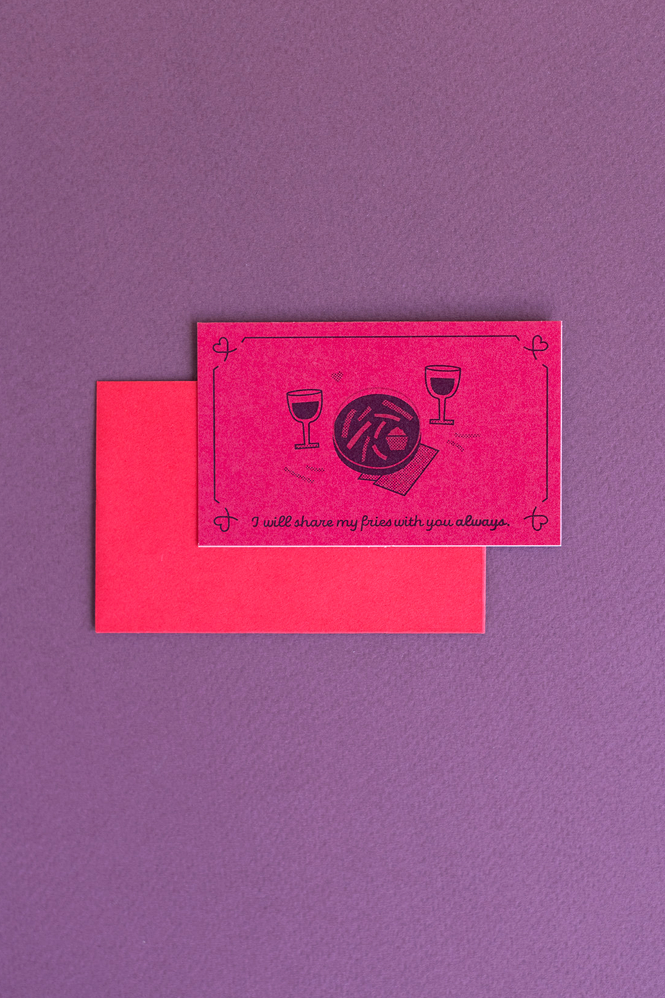 Recess : Valentine's Mini Note Card