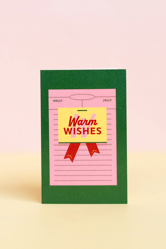 Recess : Cards : Vintage Mini : Holiday : Warm Wishes