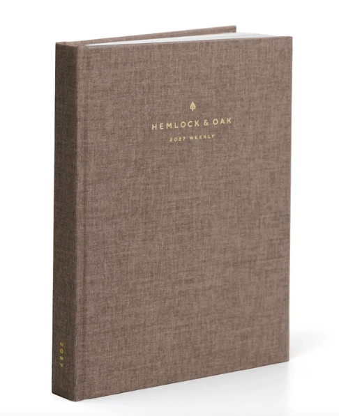 Hemlock & Oak : Vertical Weekly Planner : 2027